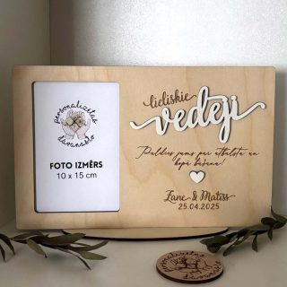vislabākie | lieliskie VEDĒJI foto rāmis ♡ personalizēta dāvana vedējmātei un vedējtēvam