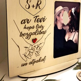 Ar Tevi kopā līdz bezgalībai un atpakaļ ♥ Personalizēta Valentīndienas dāvana viņam un viņai