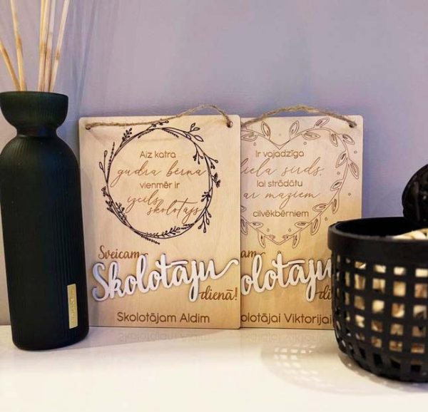 Aiz katra gudra bērna vienmēr ir izcils skolotājs ♡ Personalizēta dāvana SKOLOTĀJAI vai AUDZINĀTĀJAI - Image 5