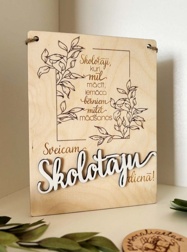 Personalizēta dāvana ♡ audzinātājai un skolotājai - Image 7