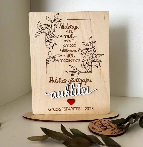 Personalizēta dāvana ♡ audzinātājai un skolotājai - Image 3