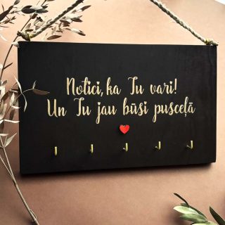 Personalizējams atslēgu pakaramais | turētājs ♥ Notici, ka Tu vari! Un Tu jau būsi pusceļā