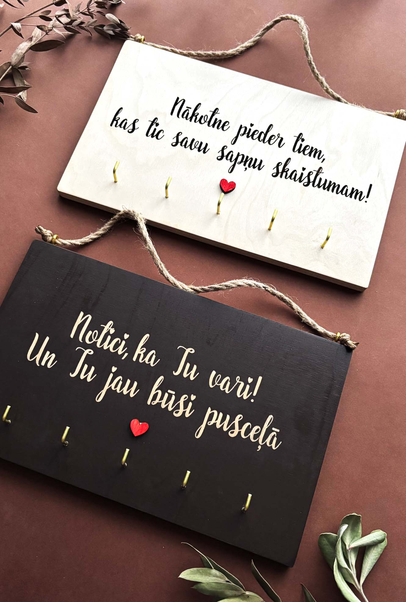 Nākotne pieder tiem, kas tic savu sapņu skaistumam ♥ Personalizējams atslēgu pakaramais | turētājs - Image 4